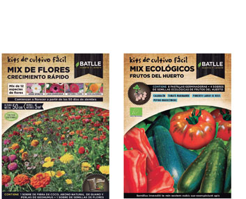 ‘Kits’ para cultivar fácilmente gran variedad de semillas